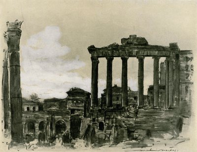 Remains of Ancient Rome by Mortimer Ludington Menpes